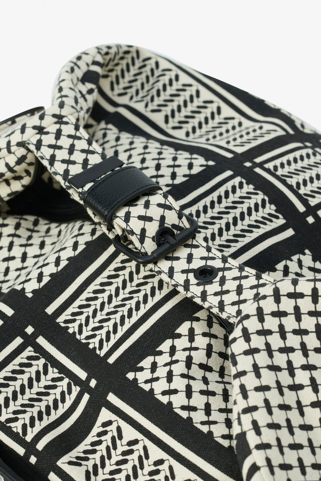 Lala Berlin - Big Bag Muriel 2.0 - heritage stripe black Tasker