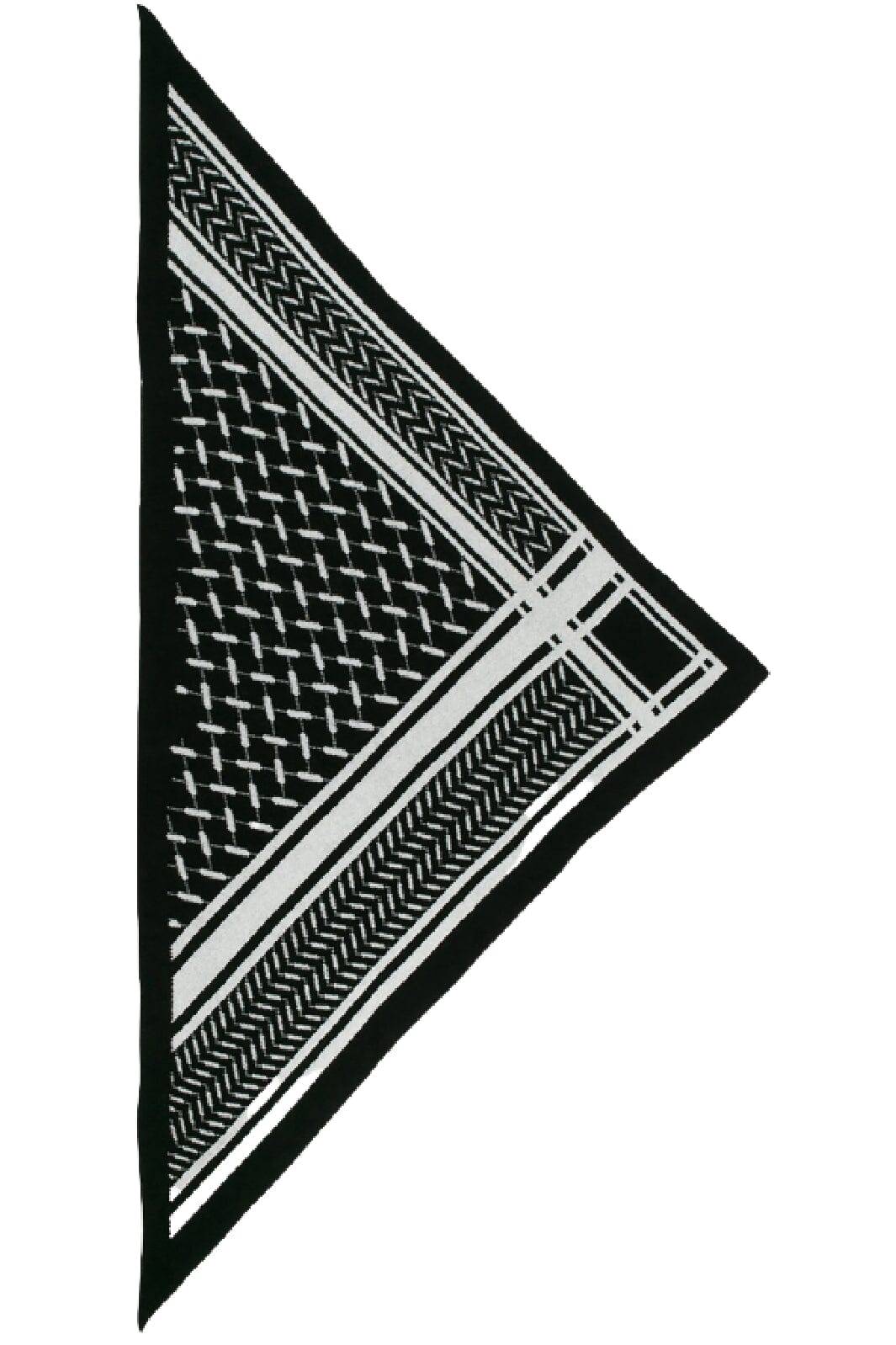 Lala Berlin - Triangle Goober - Nero Alabastro Tørklæder