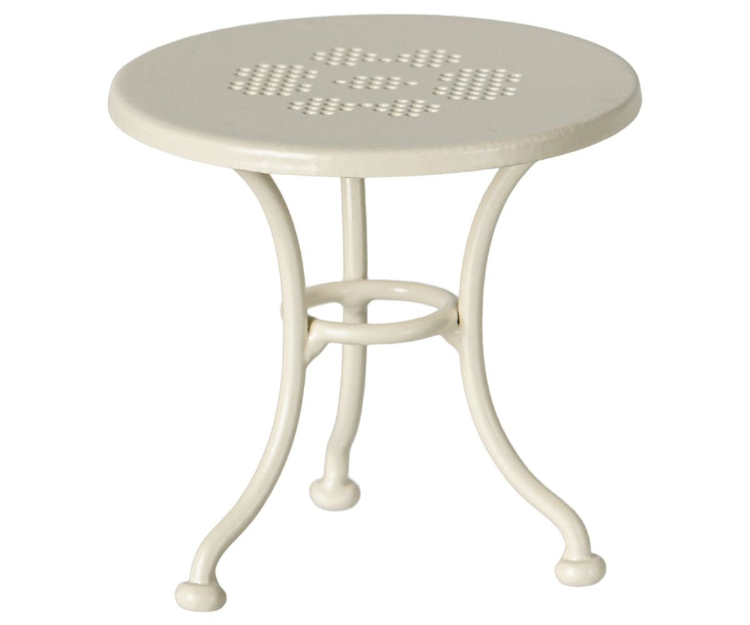 Maileg - Cafésæt, Mus, Lille - Råhvid - Mouse Furniture Legetøj