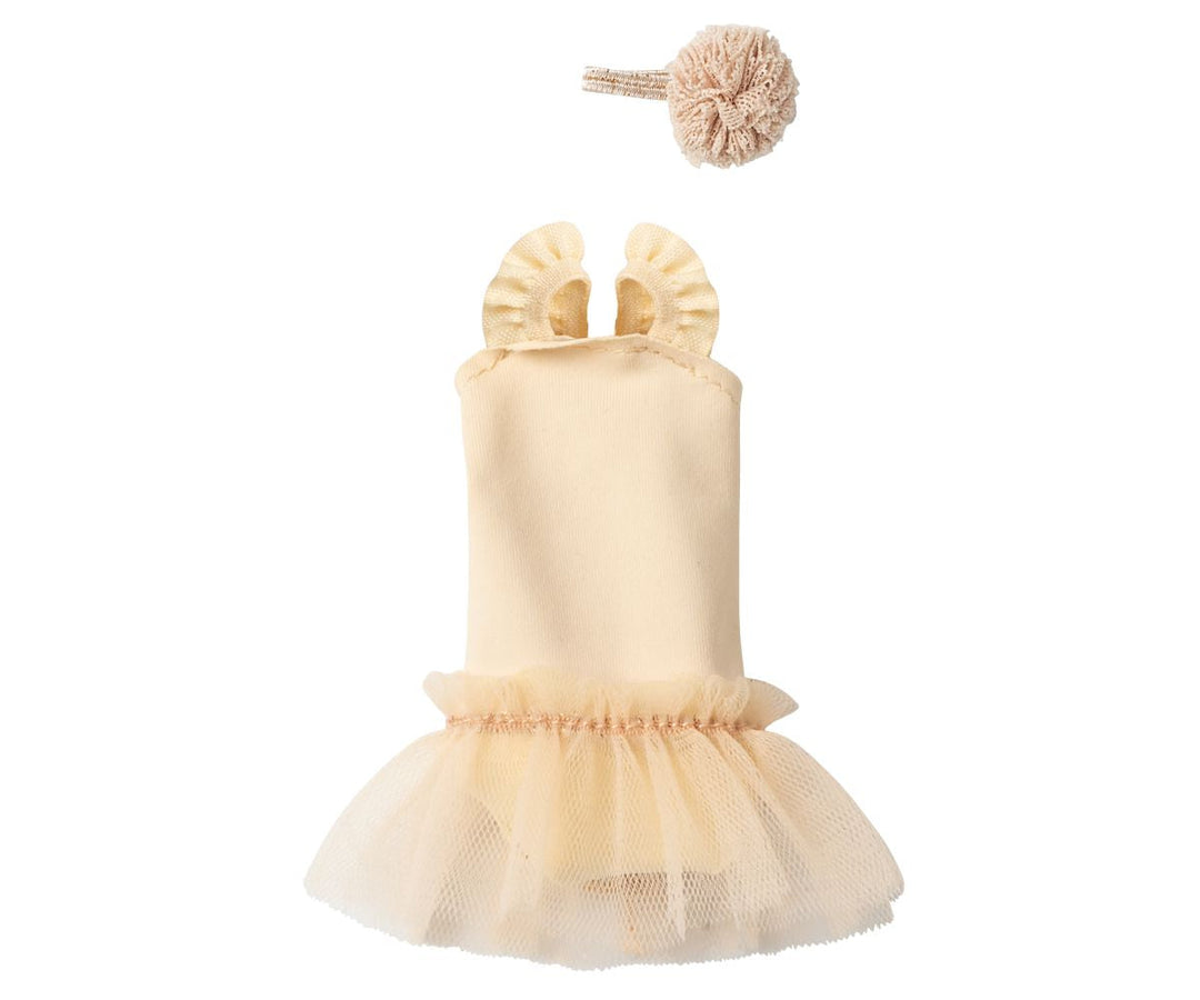 Maileg - Hare Størrelse 1, Klassisk - Balletdragt Og Tylskørt Creme - Rabbit Size 1 Legetøj