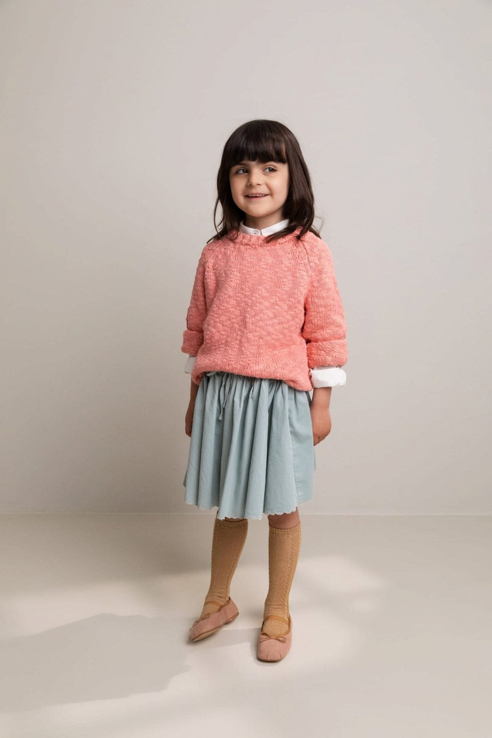 MarMar - Knee Socks Pointelle - Cumin 6579 Strømper