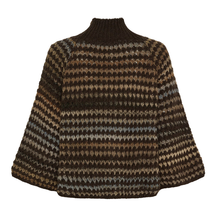 Marta Du Chateau - Mdcfatima Knit 25453 - Moro Strikbluser