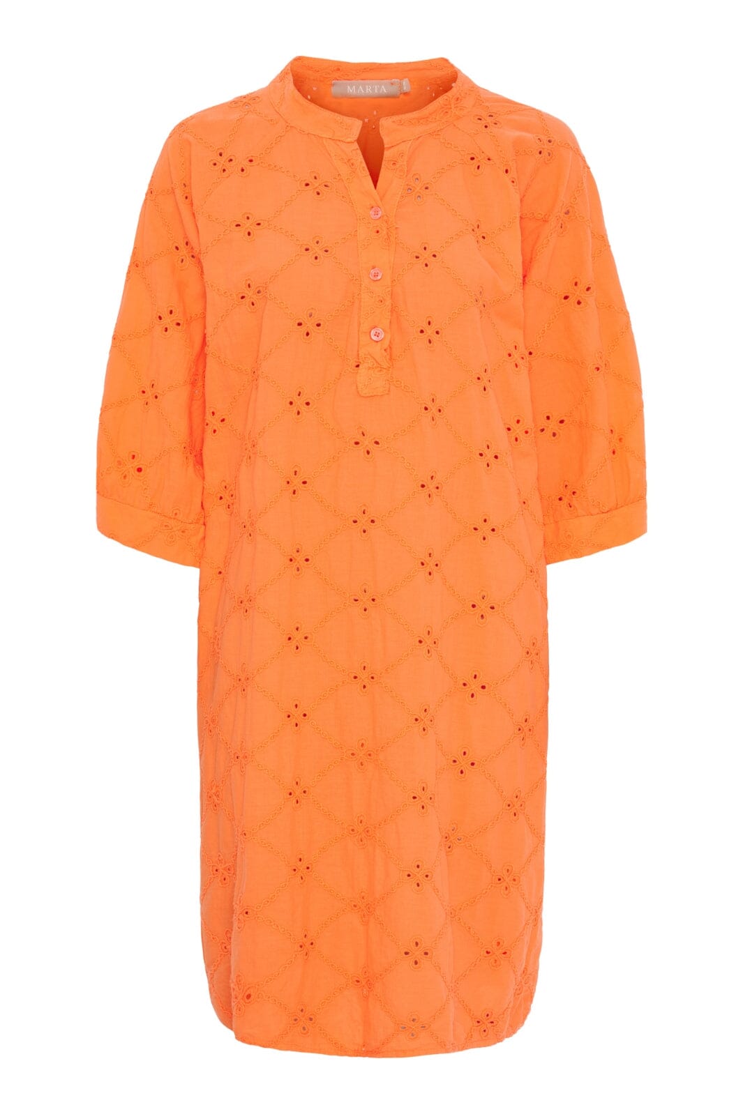 Marta Du Chateau - Mdcfelicia Dress 7138 - Arancio Kjoler