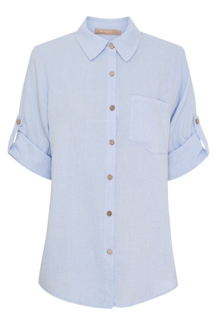 Forudbestilling - Marta Du Chateau - Mdckiara Shirt 258354 - Celeste2389