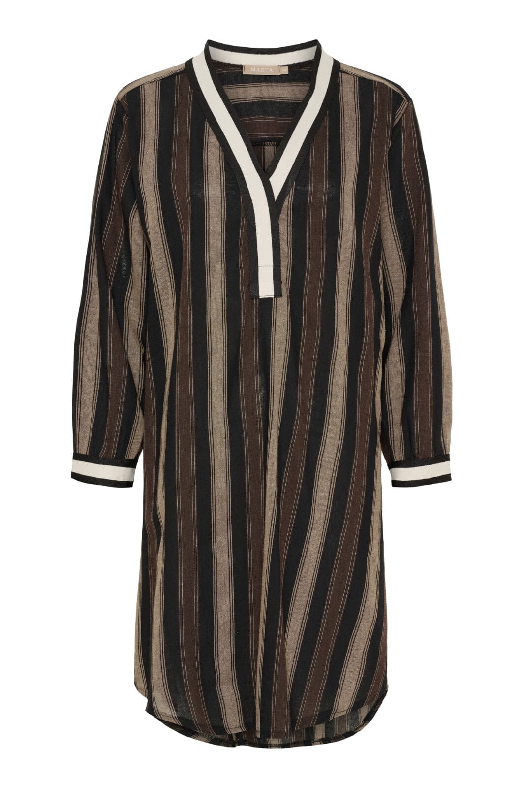 Marta Du Chateau - Mdcsaylor Dress 25231 - Black/Camello2 Kjoler