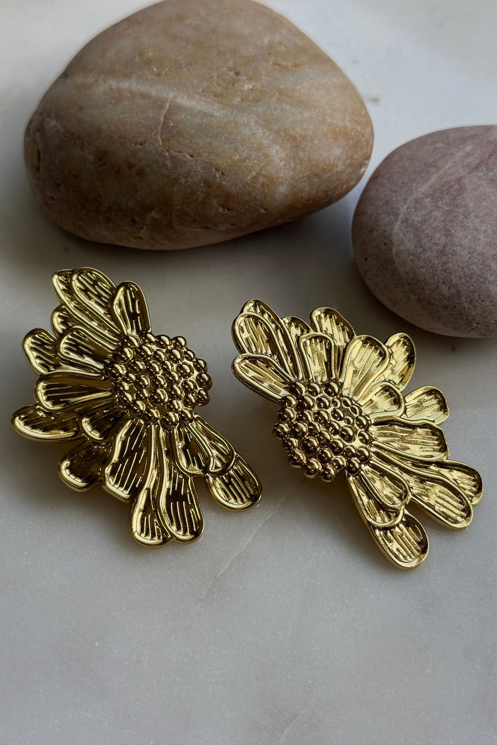 Mellow Moon - Fiona Ørering - Golden Øreringe