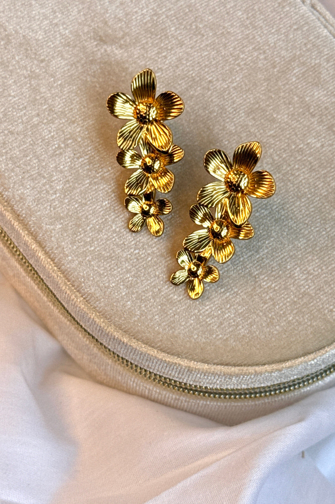 Mellow Moon - Lina Ørering - Golden Øreringe