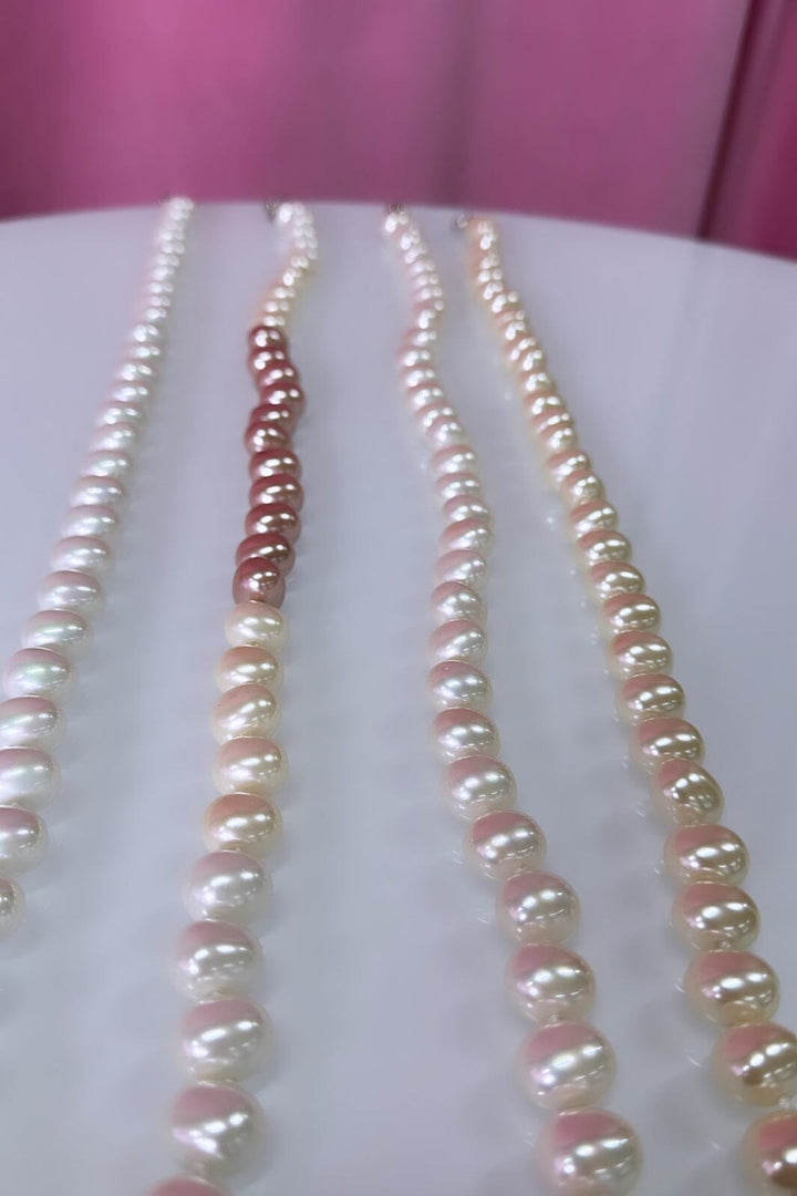 Mellow Moon - Pearl Necklace N1612 - Pink Halskæder