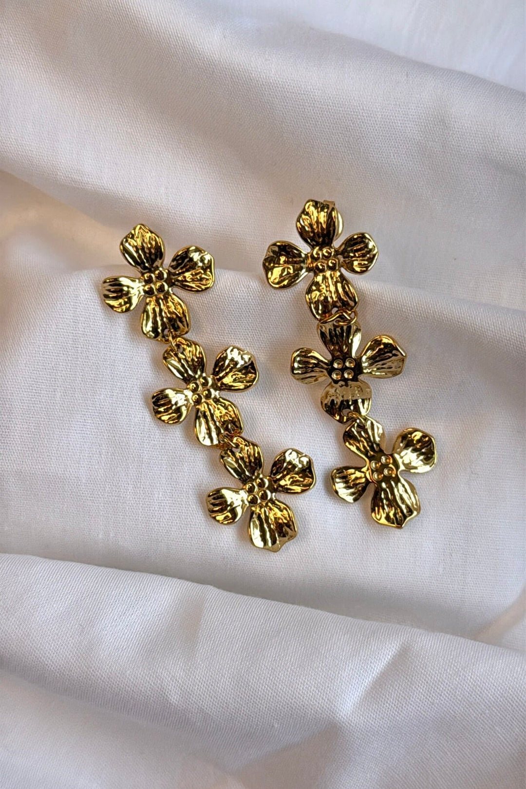 Mellow Moon - Silvia Ørering - Golden Øreringe