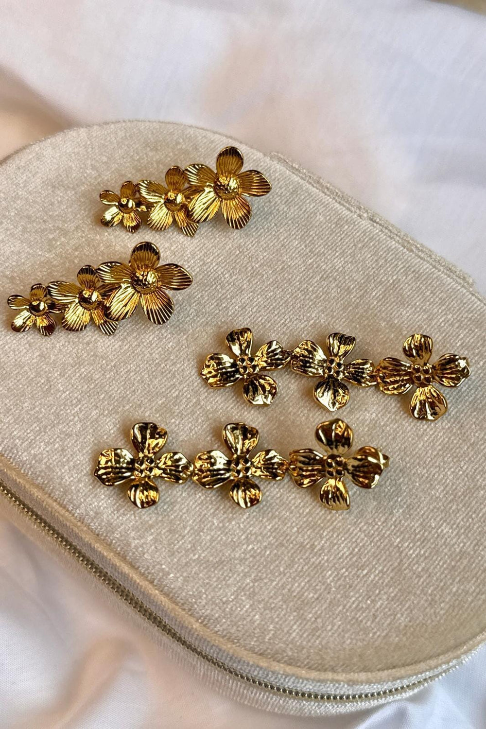 Mellow Moon - Silvia Ørering - Golden Øreringe