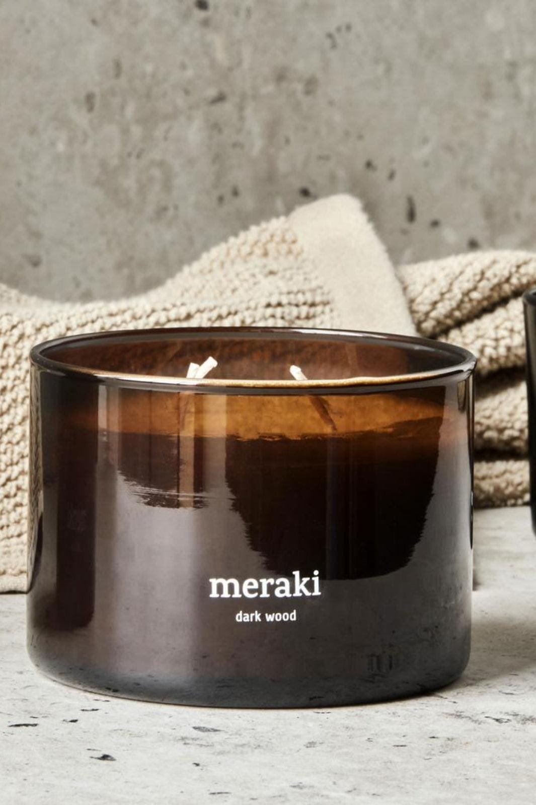 Meraki - Duftlys, Dark wood Duftlys