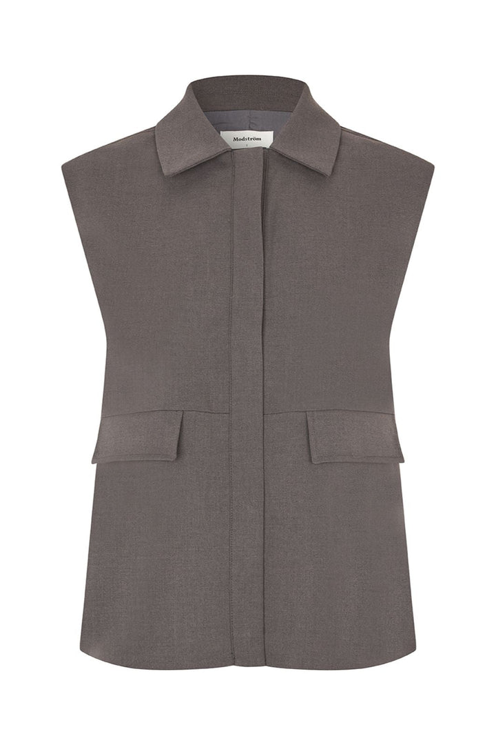 Modström - Primrosemd Vest 58720 - 7061 - Dark Shadow Veste