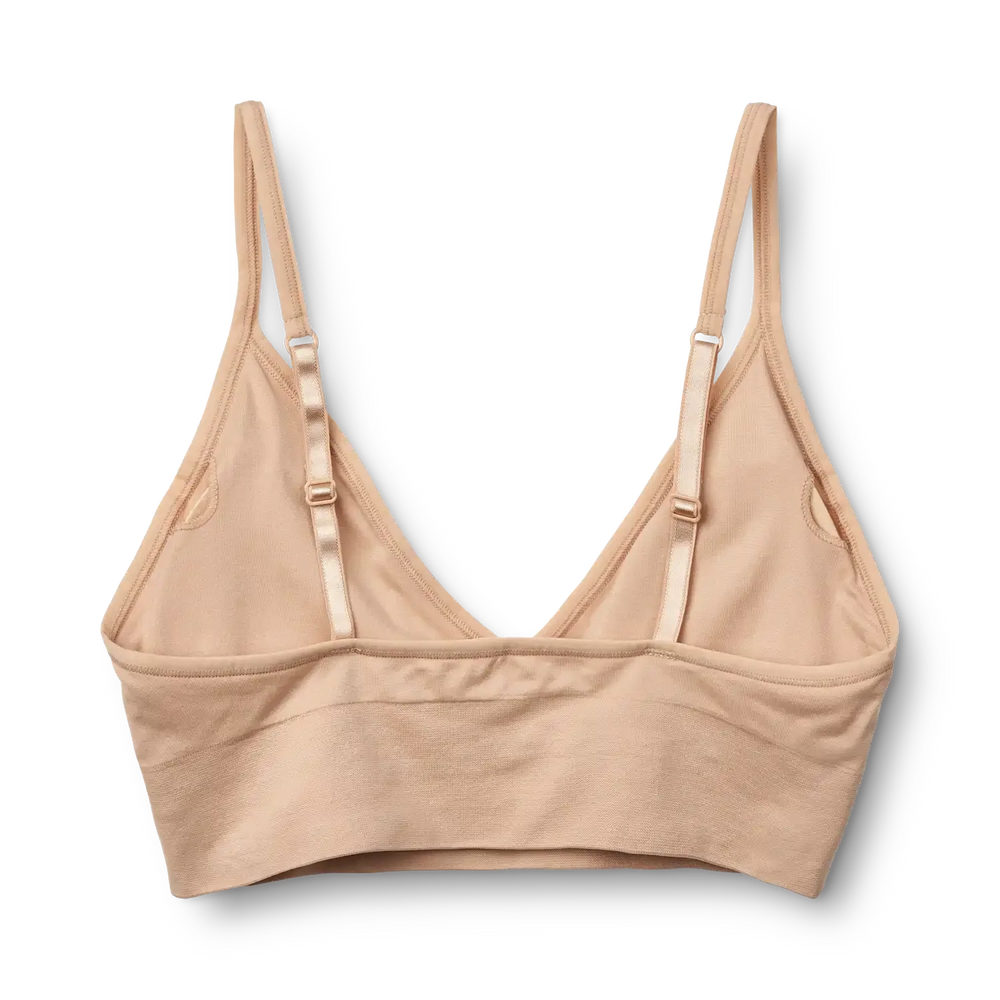 Molly&My Wardrobe - Luise Bra Top Narrow Strap W. Padding - Nude BH