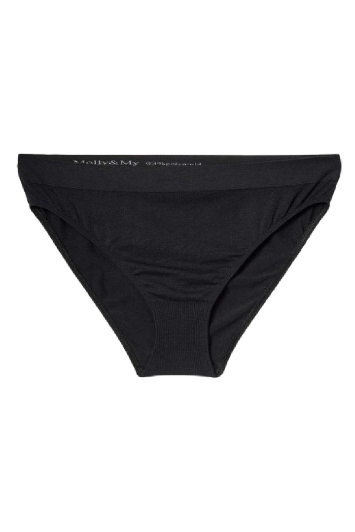 Molly&My Wardrobe - Luise Brief - Black Underbukser