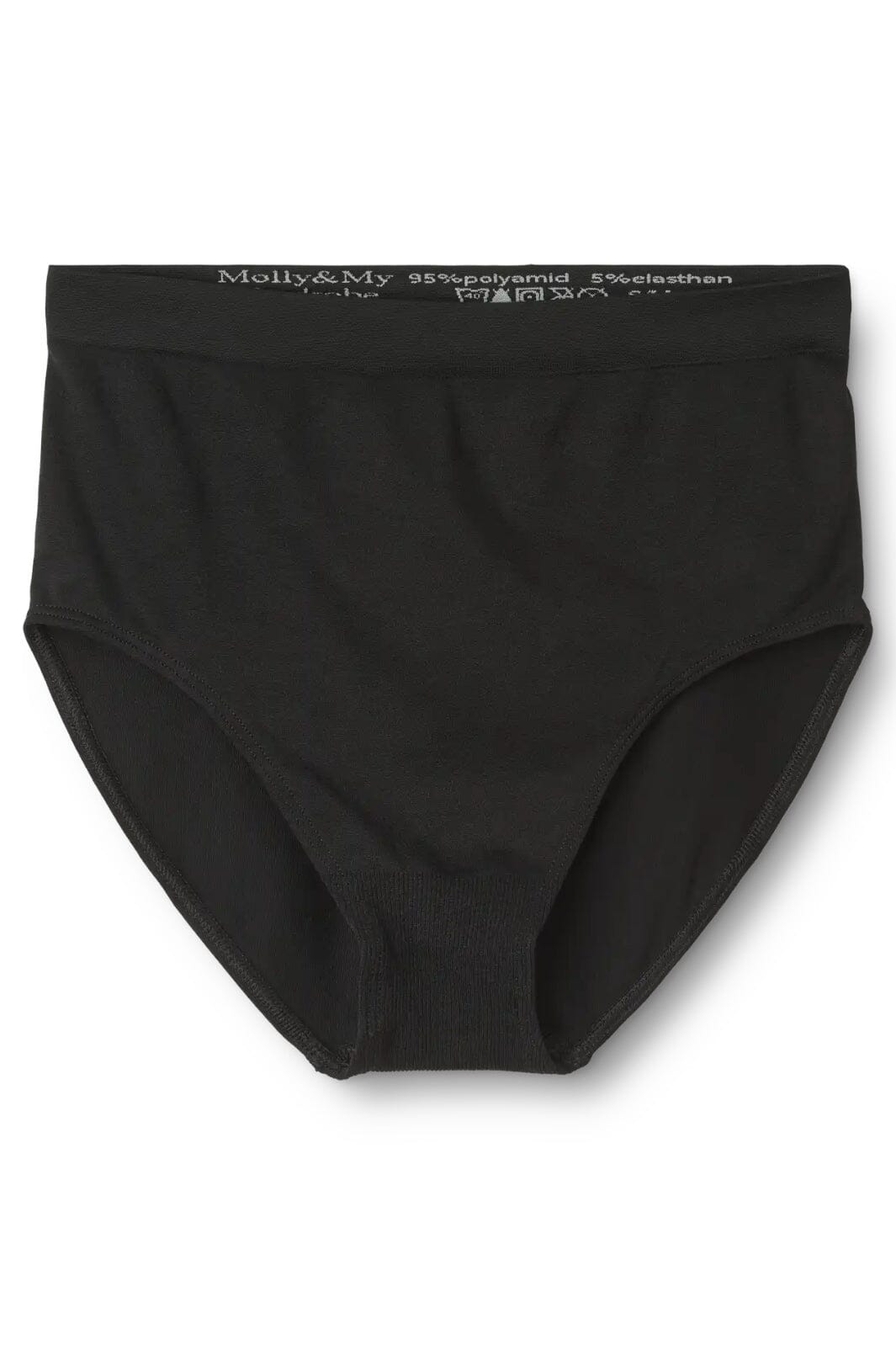 Molly&my Wardrobe - Luise High Brief / Maxi 1011 - Black Trusser