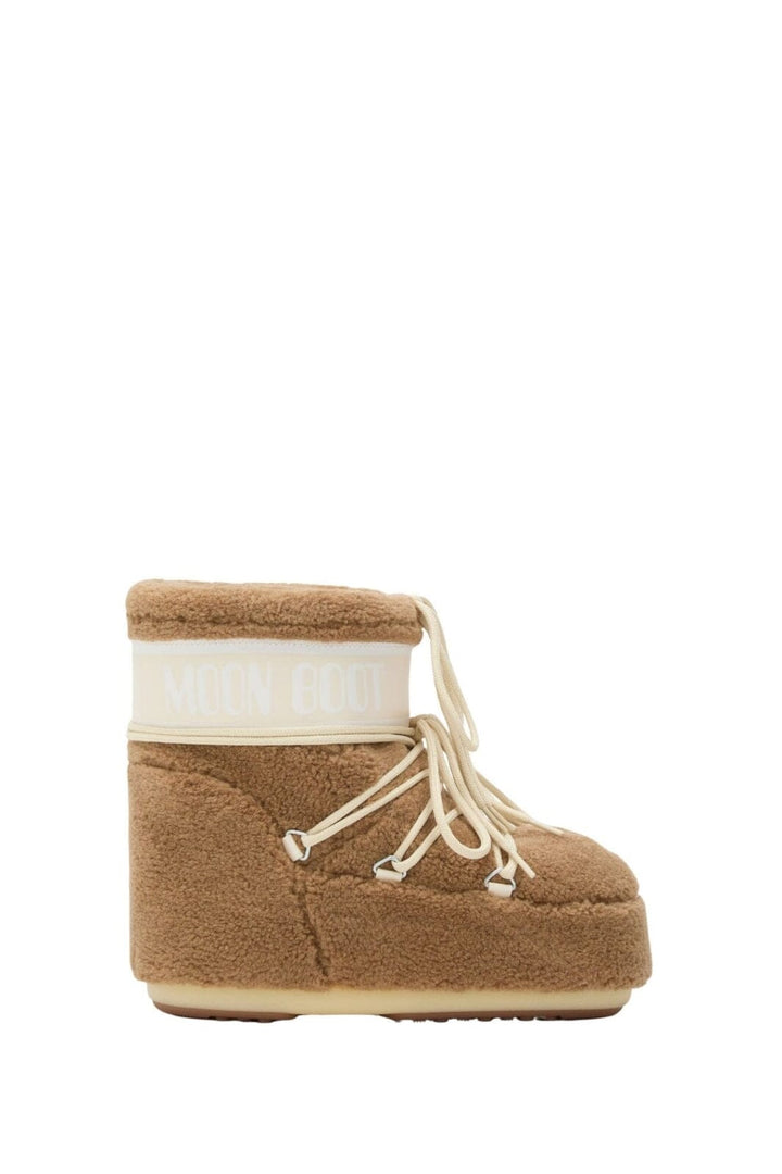 Moon Boot - Mb Icon Low Fleece Jr 80D1409700 - M047 Camel Støvler