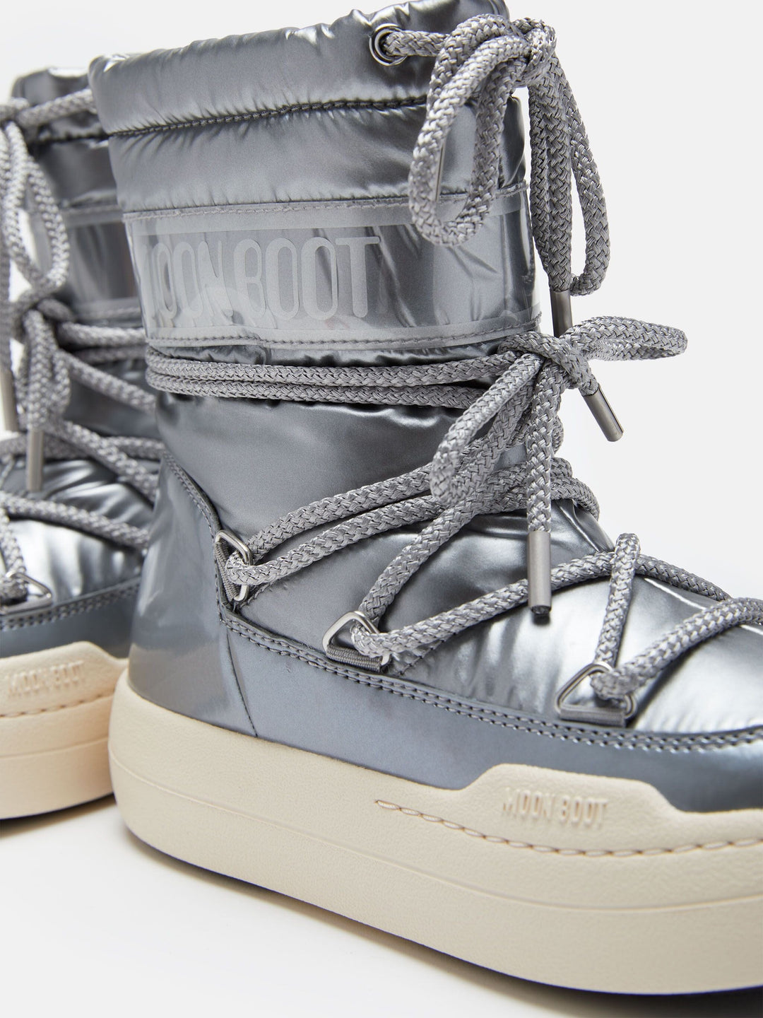 Moon Boot - Mb Jr Park Boot - H001 Silver Støvler