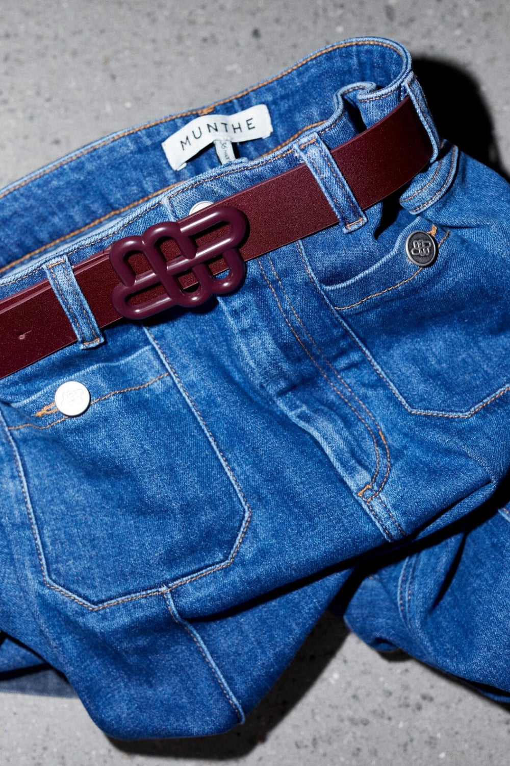 Munthe - Latter 253195225350 - 57 - Bordeaux Bælter