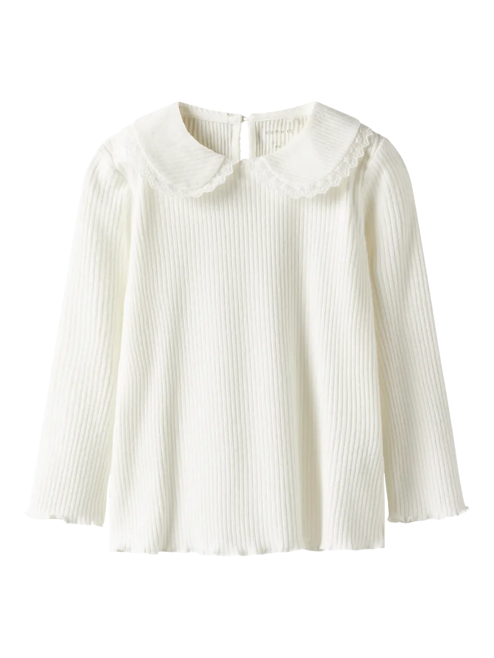 Name It - Nmfbaila Ls Top - 4879829 Bright White T-shirts