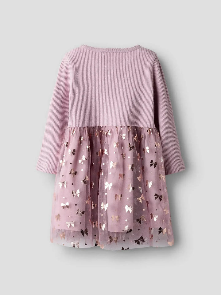Name It - Nmfrosally Ls Dress - 4937793 Keepsake Lilac Kjoler