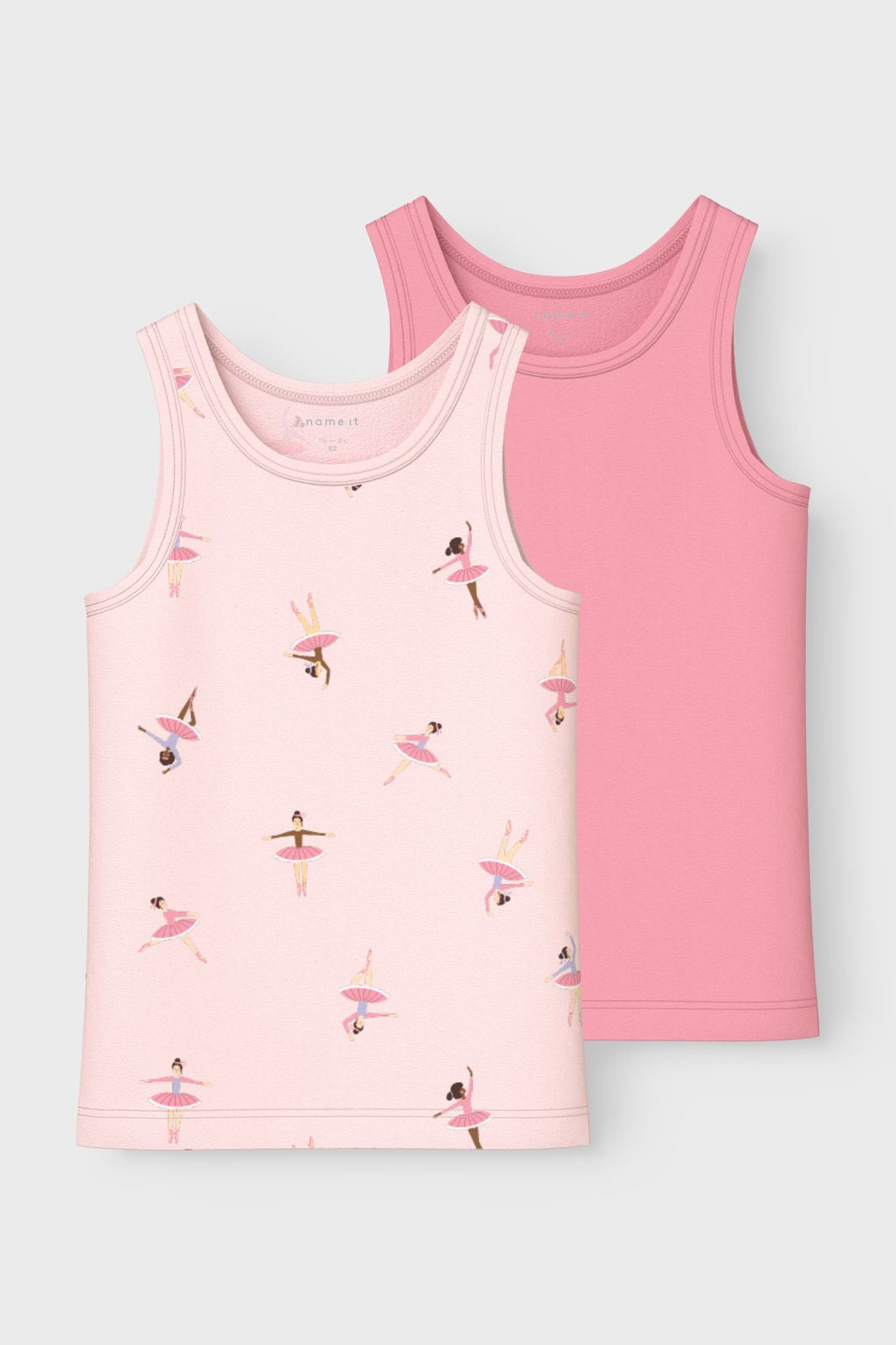 Name It - Nmftank Top Ballarina - 4867551 Pearl W/ Peony