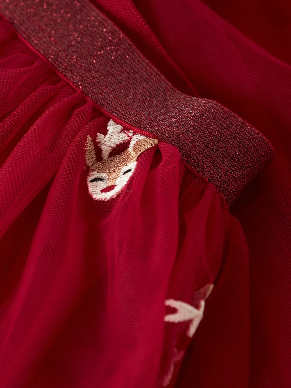 Name It - Nmfveross Tulle Skirt - 4930109 Jester Red Reindeer Nederdele