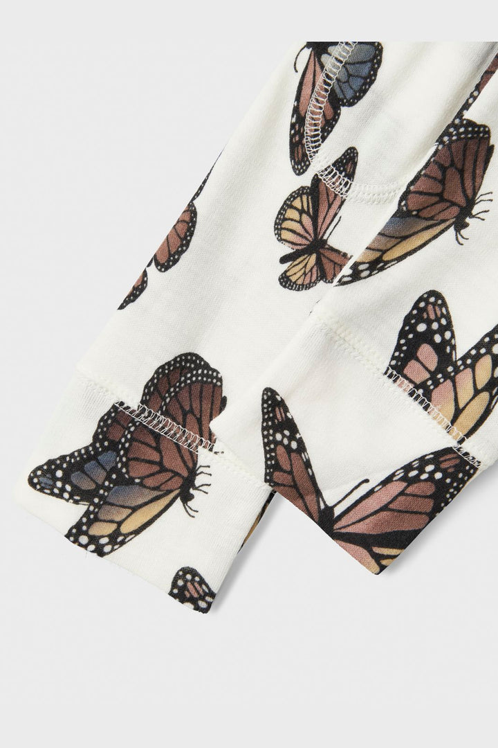 Name It - Nmfwillitus Wool Legging - 4738443 Snow White Butterfly