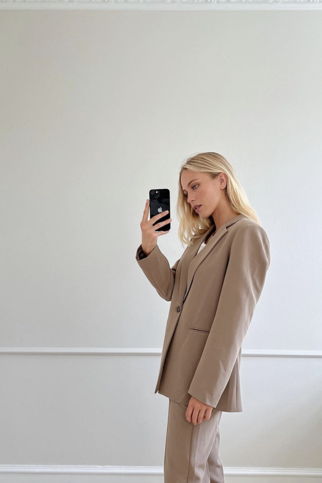 Neo Noir - Alice Suit Pants - Dusty Brown Bukser