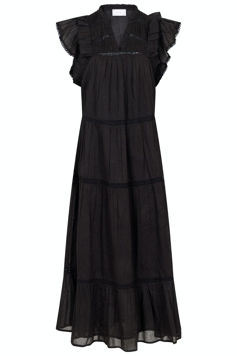Neo Noir - Ankita S Voile Dress - Black Kjoler