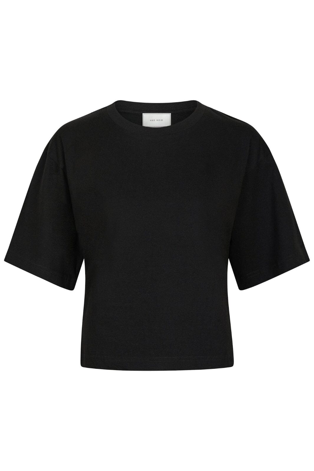 Neo Noir - Asha Boxy Tee 164418 - Black T-shirts