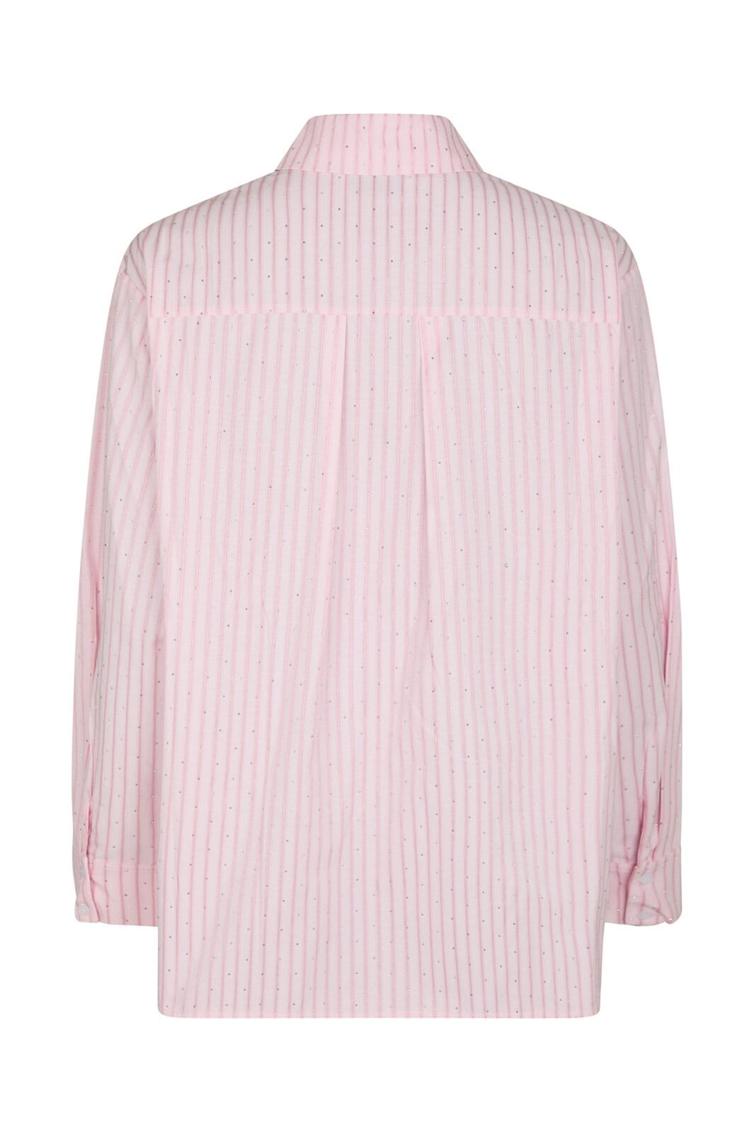 Neo Noir - Dalma Soft Stripe Stone Shirt 166553 - 170 - Pink