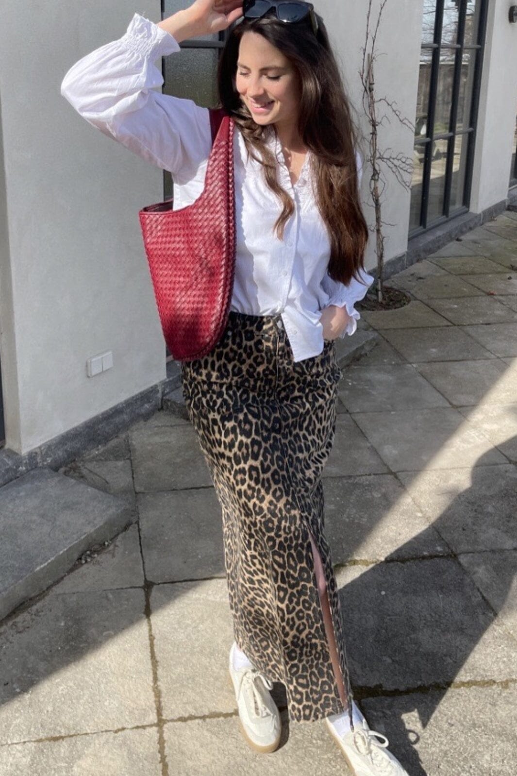 Neo Noir - Frankie Leopard Skirt - Leopard Nederdele