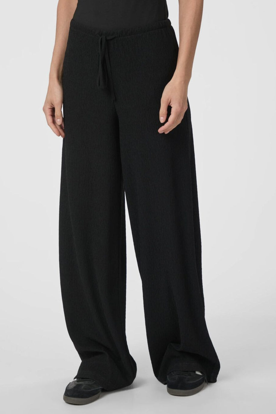 Neo Noir - Kelan Structure Pants 166032 - 100 - Black