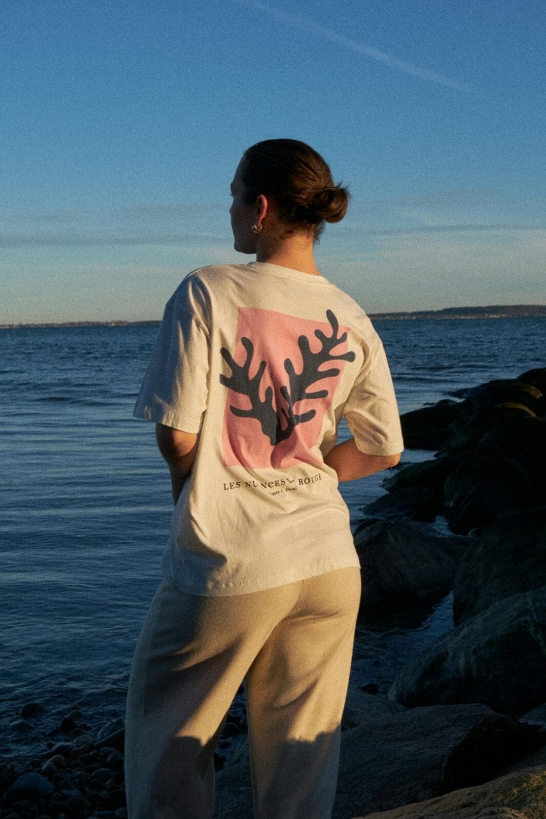 Neo Noir - Malin Coral Tee 164155 - Rose T-shirts