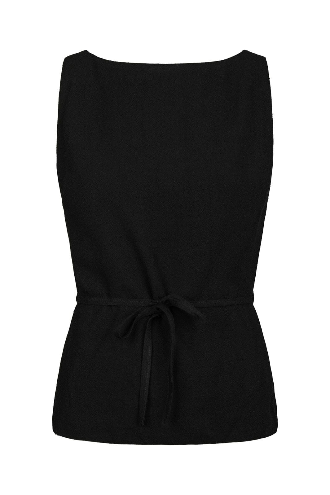 Neo Noir - Nassa Linen Top 165623 - 100 - Black