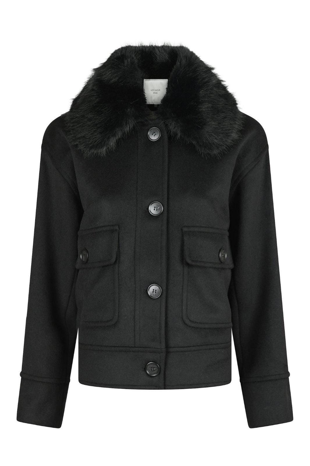 Neo Noir - Pitti Wool Jacket - Black Jakker