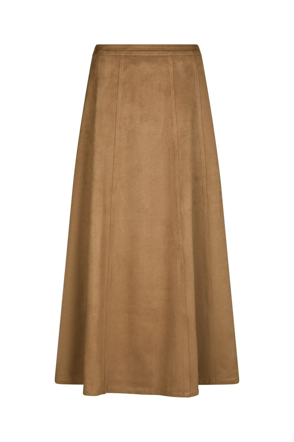 Neo Noir - Raya Faux Suede Skirt 166255 - 604 - Cognac