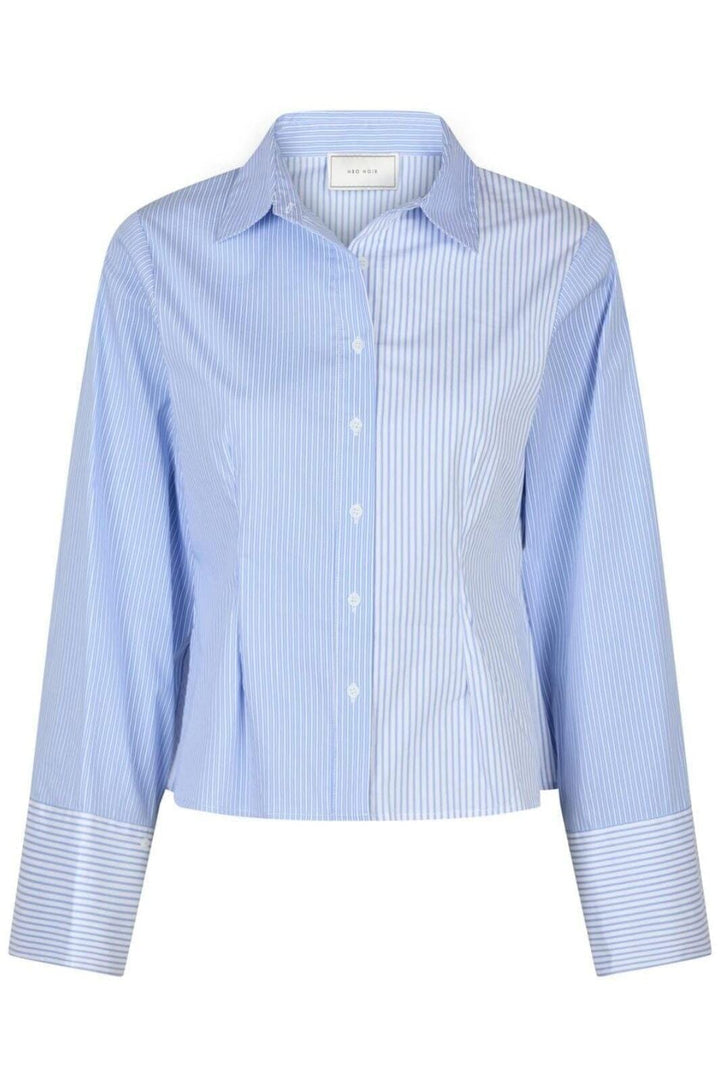 Forudbestilling - Neo Noir - Rosa Mix Stripe Shirt 164481 - 145 - Light Blue Skjorter