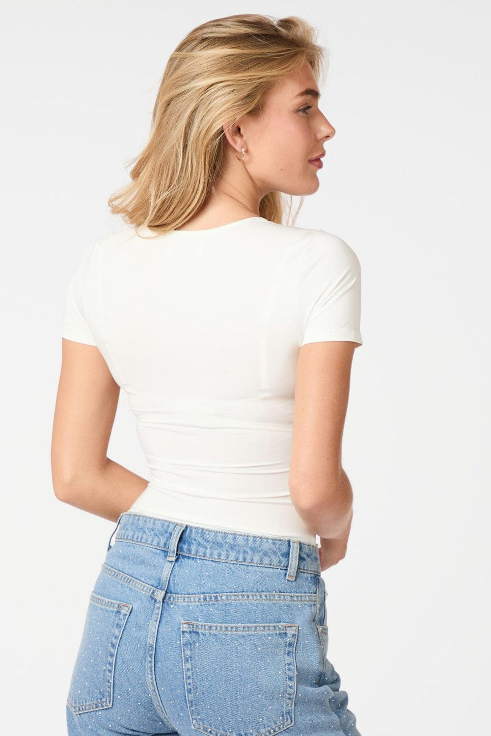 Neo Noir - Verna Jersey Tee 162048 - Off White T-shirts