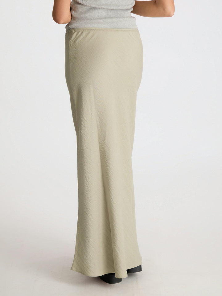 Neo Noir - Vicky Structure Skirt - Smoke Green Nederdele