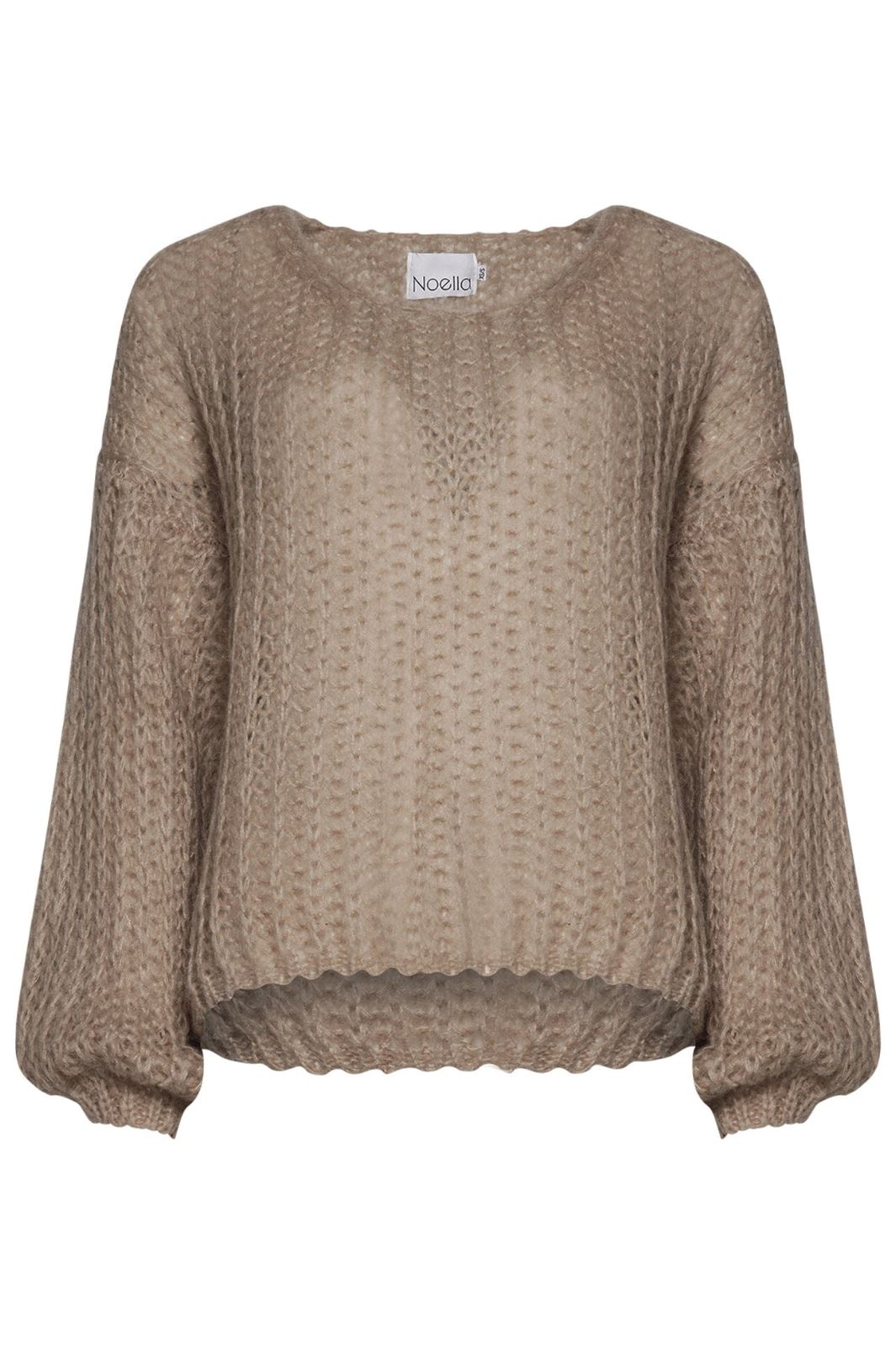 Noella - Joseph Knit Sweater - 143 Brown Strikbluser