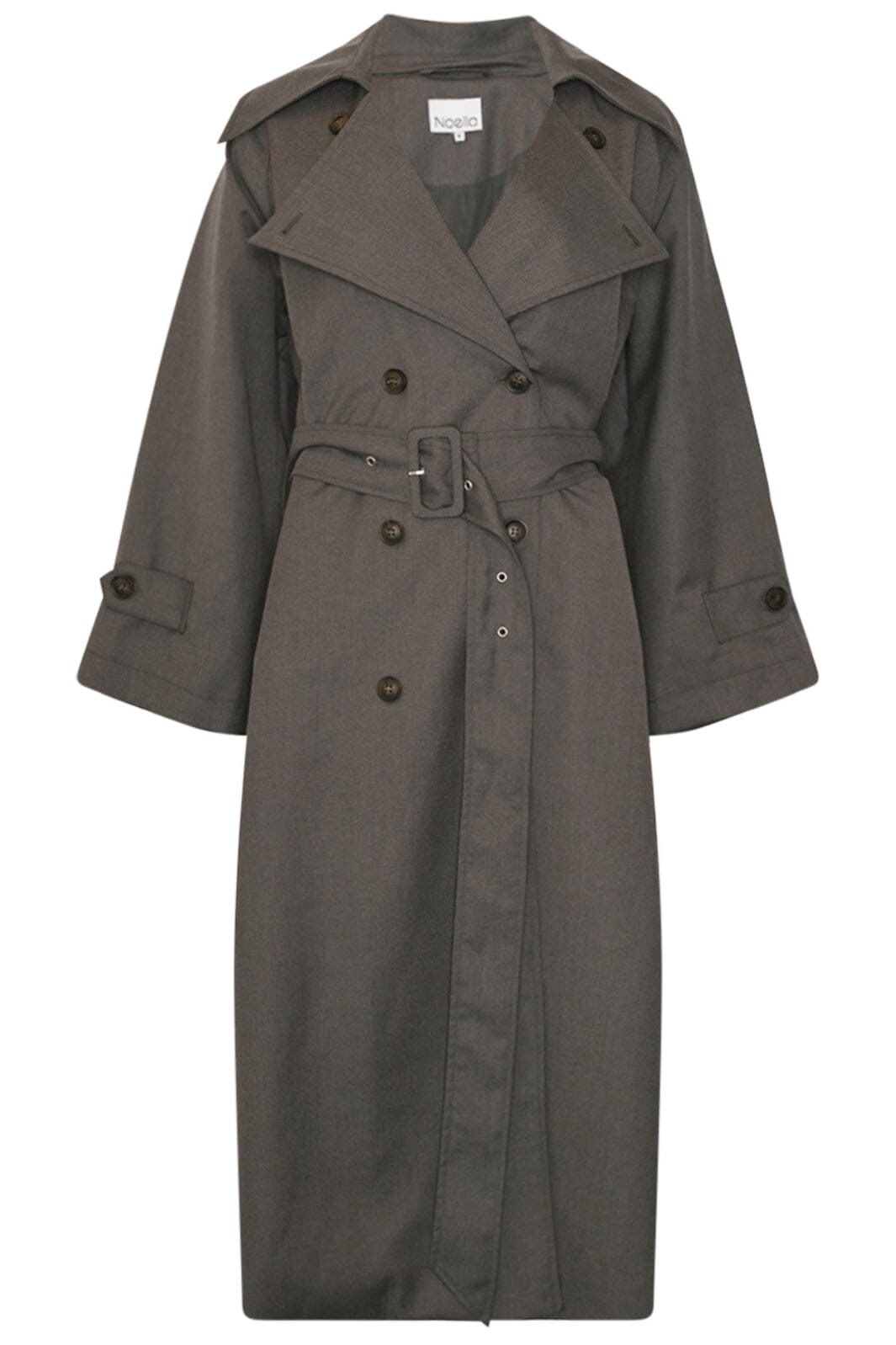 Noella - Kealyn Coat - 019 Dark Grey Melange