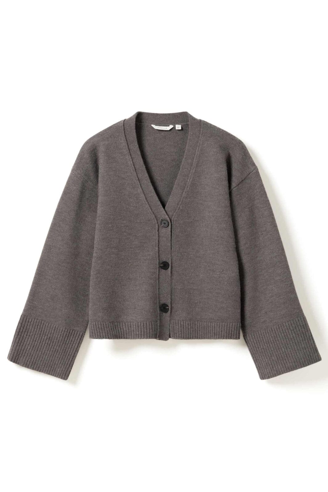 Noella - Lenyx Knit 13770001 - 972 - Medium Grey Mel. Cardigans