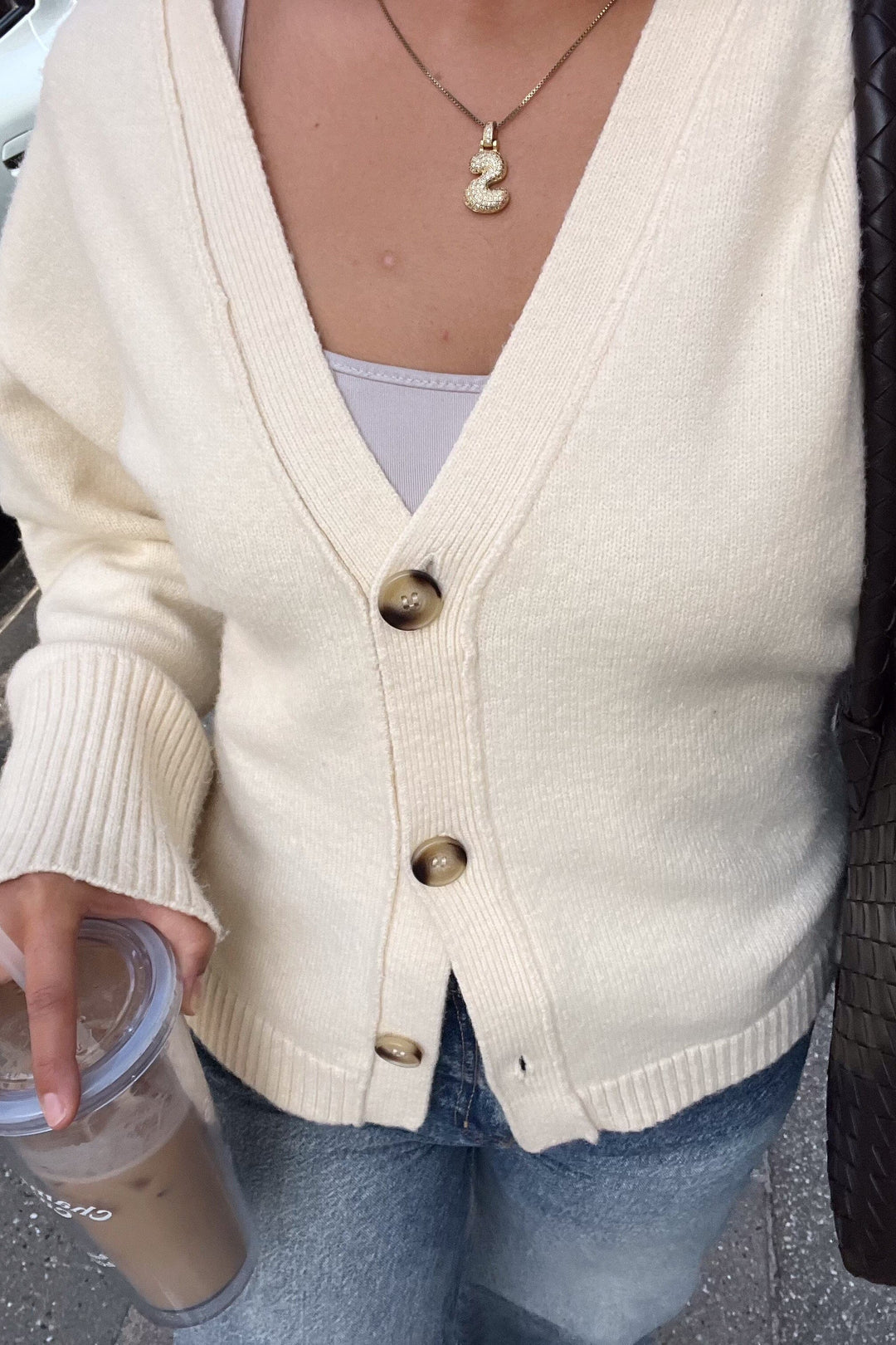 Noella - Lenyx Knit 13770001 - 974 - Ivory Strikbluser