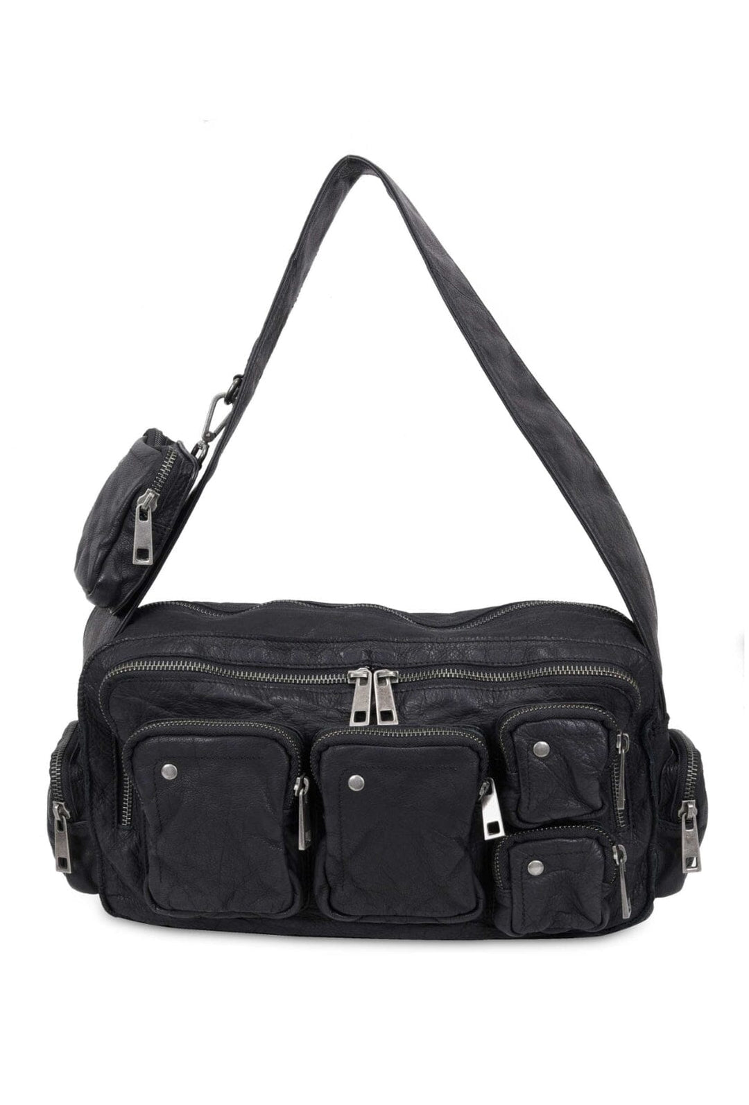 Núnoo - Alimakka Pocket Washed W. Antique Silver - Black Tasker