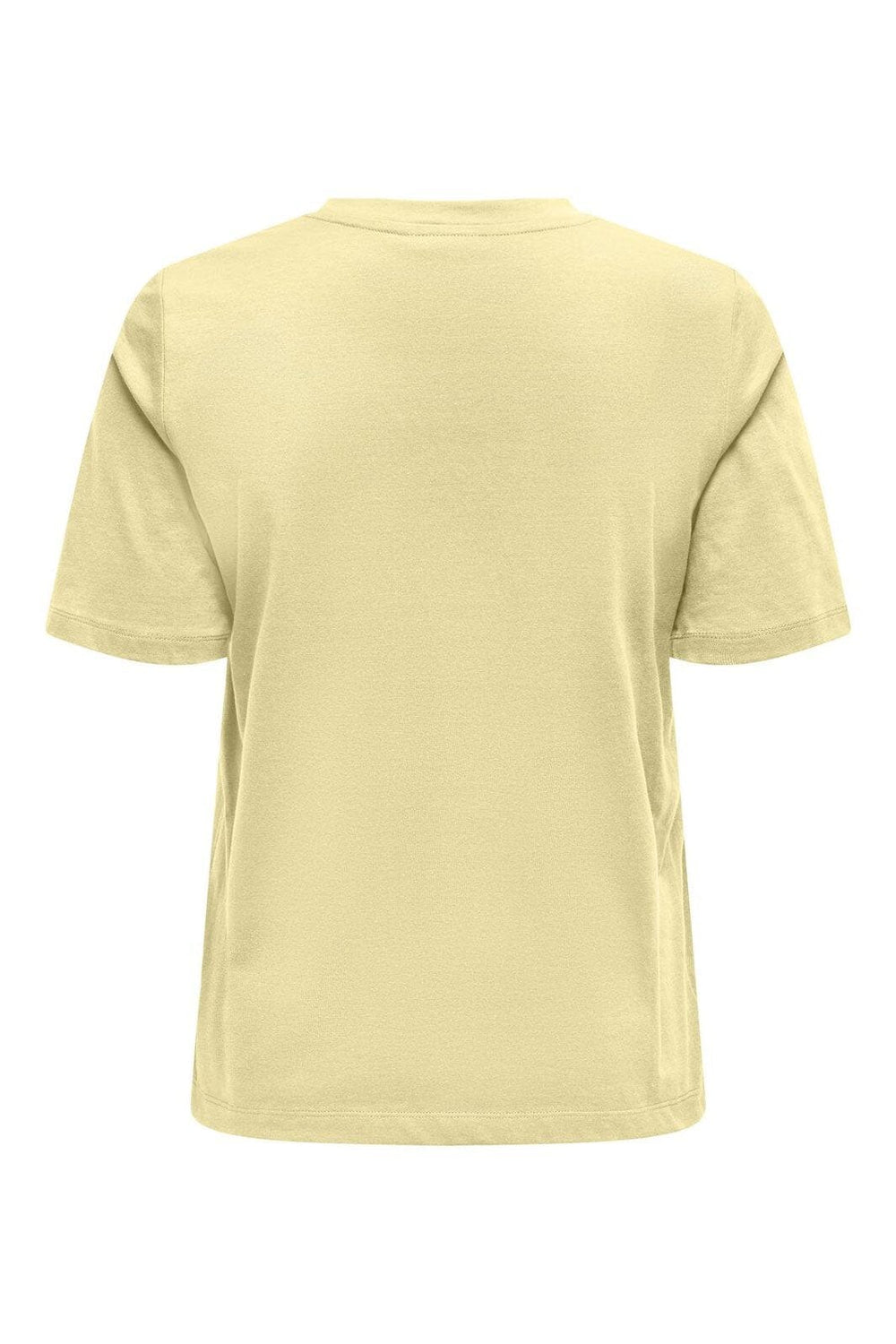 Only - Onl S/S Tee - 4963247 Pastel Yellow