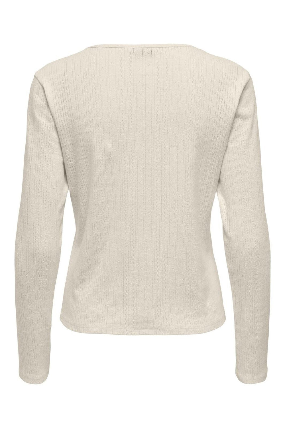 Only - Onlbremen O-Neck L/S Top Moch - 4870531 Birch
