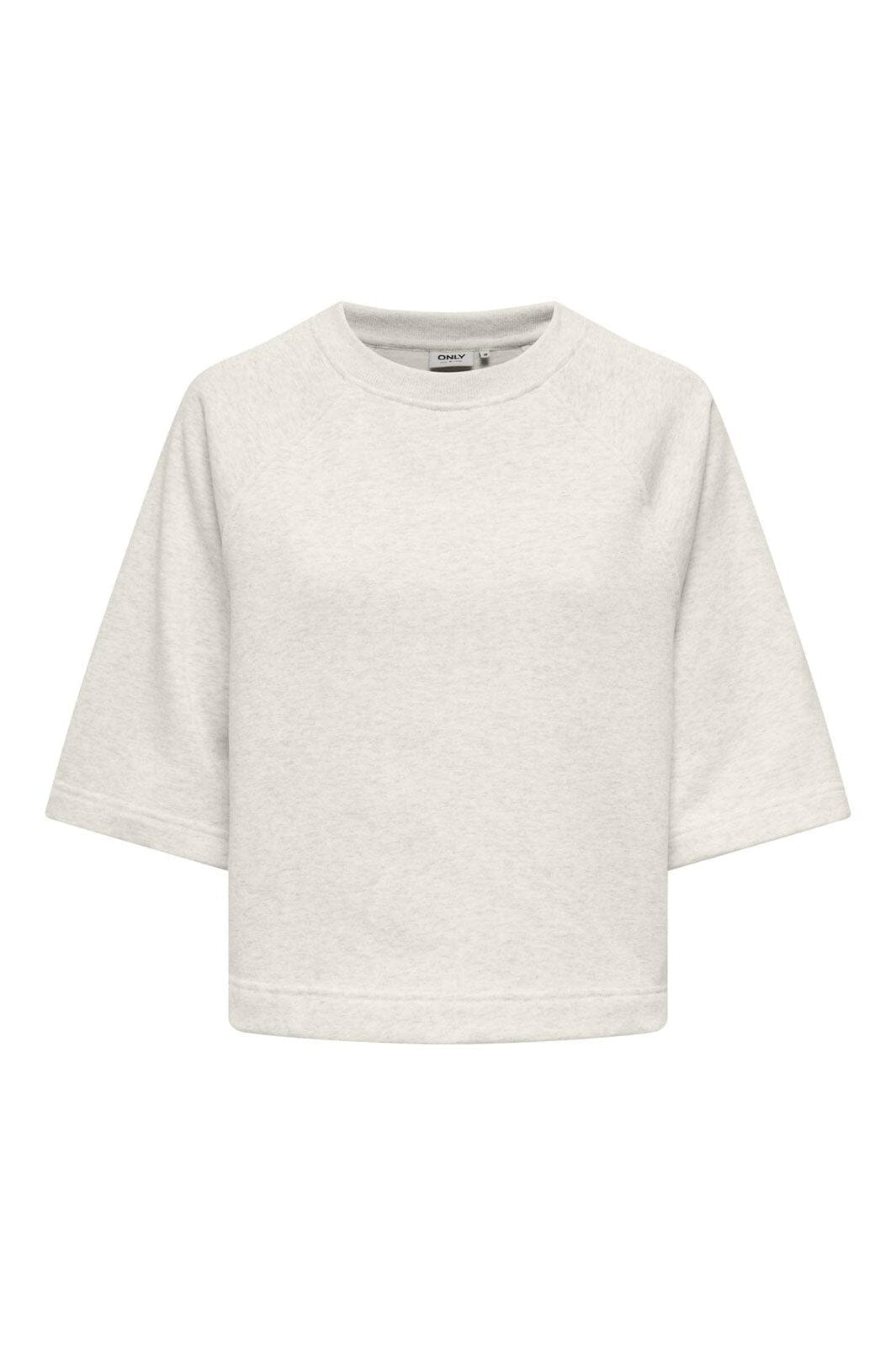 Only - Onldasie 2/4 O-Neck Raglan Ub Swt - 4976785 Gardenia