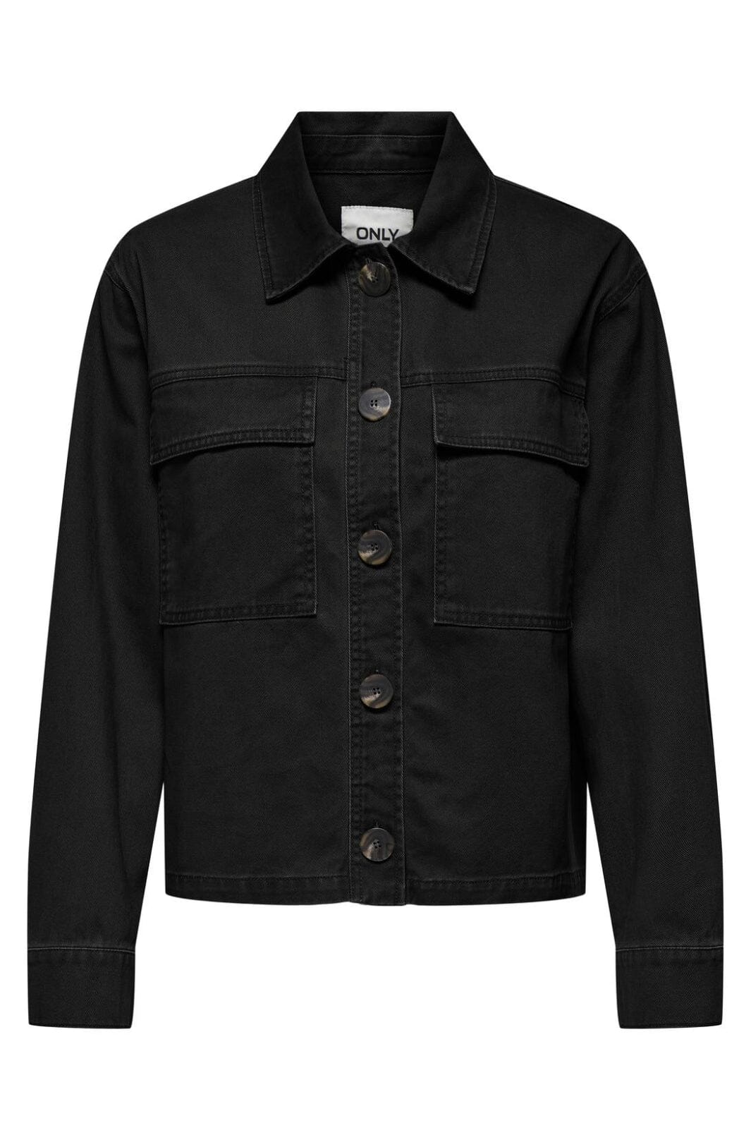 Only - Onlelsa Short Jacket - 4693533 Black Jakker