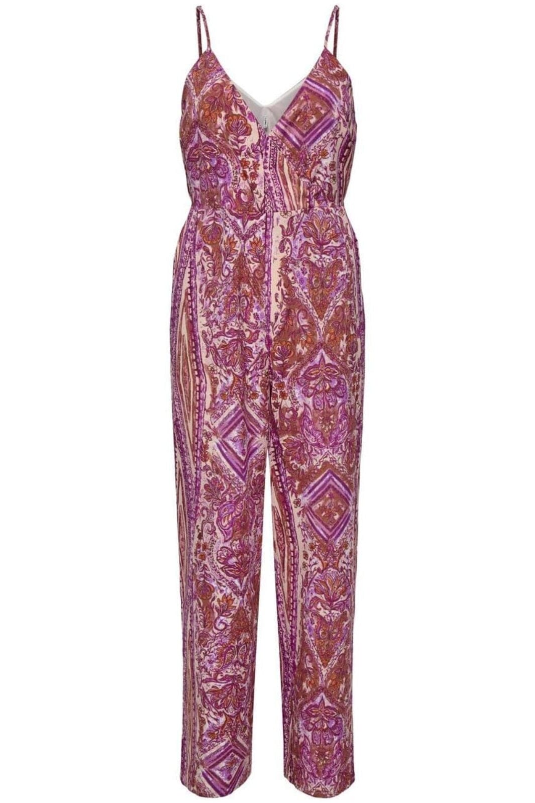 Only - Onlnova Life Elite Emza Jumpsuit - 4697095 Fuchsia Fedora 617 Bohobabe Buksedragter